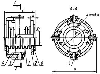ГОСТ 27036-86 Компенсаторы и уплотнения сильфонные металлические. Общие технические условия (с Изменениями N 1, 2)
